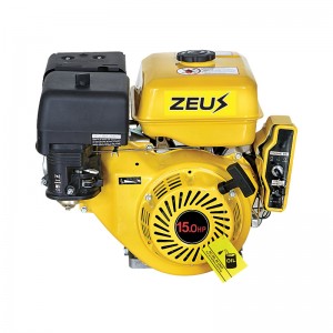 Κινητήρας Βενζίνης Τετράχρονος ZEUS GE 15 EV - 15HP - 458CC - Σφήνα 25mm - Με Μίζα