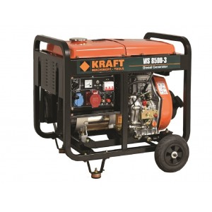 Γεννήτρια Πετρελαίου Τριφασική EQUAL POWER - KRAFT 63774 - 8.1 KVA - [Με Μίζα + AVR]