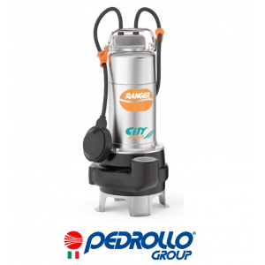 Αντλία Υποβρύχια Λυμάτων Υδάτων CITY PUMPS RANGER 10/50M - 1HP – Μονοφασική - INOX