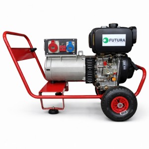 Γεννήτρια Πετρελαίου 8 kVA Τριφασική με Μίζα & AVR MECCALTE TR2-130/2