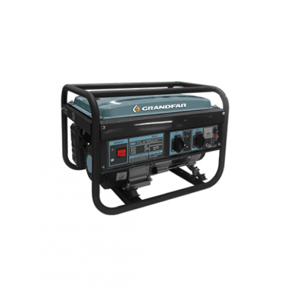 Γεννήτρια Μονοφασική Βενζίνης GRANDFAR GFC6500E-G1 - 6.9KVA - [Με Μίζα]