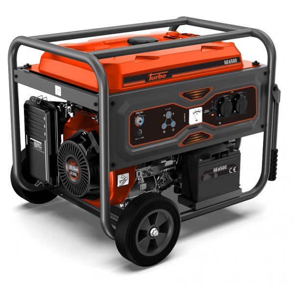TURBO GE6500 Γεννήτρια βενζίνης 5500W 13.0Hp 6.3kVA