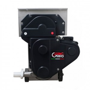 GRIFO DVEP20I Σπαστήρας Σταφυλιών Ηλεκτροκίνητος 2Hp Inox με Διαχωριστήρα και Αντλία