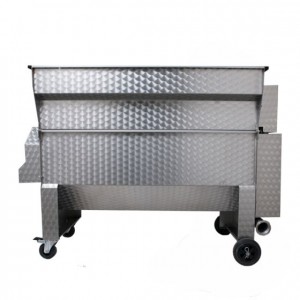 GRIFO DVEP50I Σπαστήρας Σταφυλιών Ηλεκτροκίνητος 3Hp Inox με Διαχωριστήρα και Αντλία