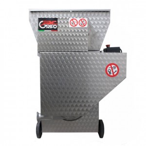 GRIFO DVEP50I Σπαστήρας Σταφυλιών Ηλεκτροκίνητος 3Hp Inox με Διαχωριστήρα και Αντλία