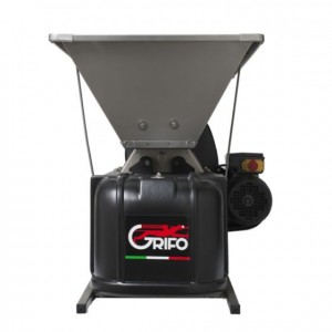GRIFO DMCI Σπαστήρας Σταφυλιών Ηλεκτροκίνητος 1Hp Full Inox με Διαχωριστήρα
