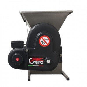 GRIFO DMCI Σπαστήρας Σταφυλιών Ηλεκτροκίνητος 1Hp Full Inox με Διαχωριστήρα