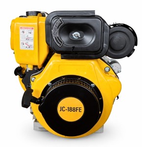 Κινητήρας Πετρελαίου JC-188FE 11hp 456cc με Μίζα & Κώνο 25.4mm