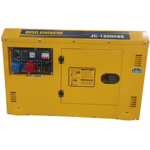 Γεννήτρια Πετρελαίου Κλειστού Τύπου JC 12000SE - 14 KVA / 400V