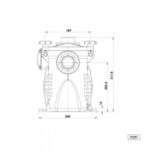 KRISPOL KS EVO VS | Αντλία Πισίνας Inverter 1.5 HP Μονοφασική KRISPOL KS EVO VS | Αντλία Πισίνας Inverter 1.5 HP Μονοφασική