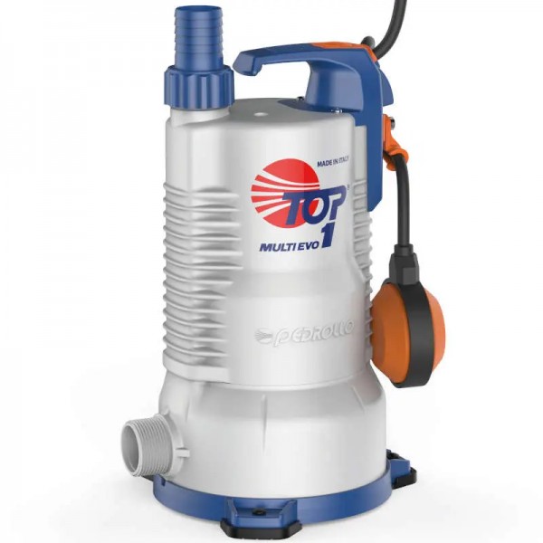 Αντλία Υποβρύχια Καθαρών Υδάτων PEDROLLO TOP MULTI-EVO 1 - 0.5Hp/230V