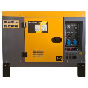 Γεννήτρια Πετρελαίου Κλειστού Τύπου POWEROBIN DG10000LN - 10.6 KVA / 230V