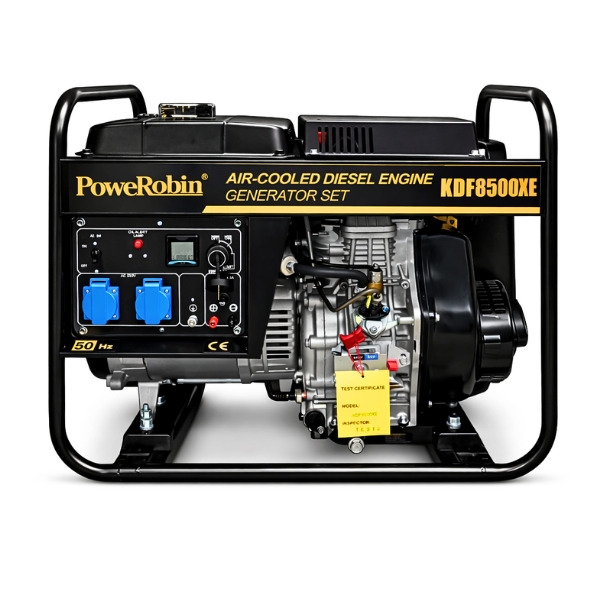 Γεννήτρια Πετρελαίου 8.2 kVA Μονοφασική POWEROBIN KDF8500XE