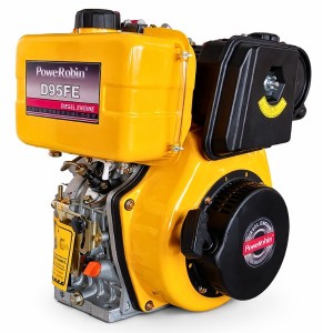 POWEROBIN D95FE 16hp 498cc κινητήρας Diesel με μίζα και σφήνα