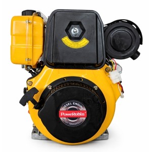 Κινητήρας Πετρελαίου POWEROBIN D95FE 16hp 498cc με Μίζα & Κώνο