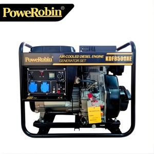 Γεννήτρια Πετρελαίου 8.2 kVA Μονοφασική με Μίζα - POWEROBIN KDF8500XE