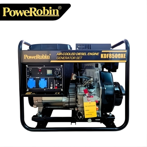 Γεννήτρια Πετρελαίου 8.2 kVA Μονοφασική POWEROBIN KDF8500XE