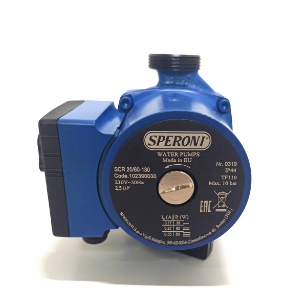 Κυκλοφορητής Θέρμανσης SPERONI SCR 20-60 - 130mm - Ρακόρ: 3/4 inches