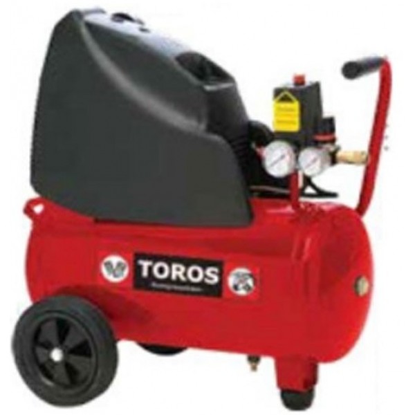 Αεροσυμπιεστής Μονομπλόκ OILFREE - TOROS 40148 - 2HP - 24LT