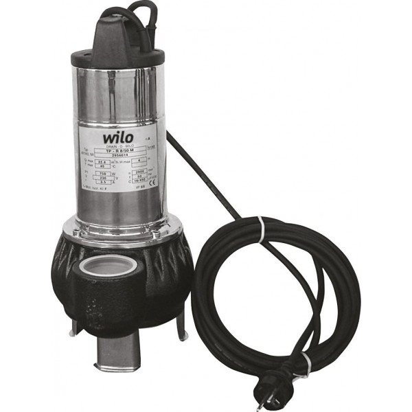 Αντλία Υποβρύχια Λυμάτων Υδάτων WILO R 8/50 M - 0.8HP - Μονοφασική