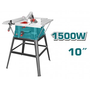 Δισκοπρίονο Πάγκου TOTAL TS5152543 - 1500W - Ø254mm