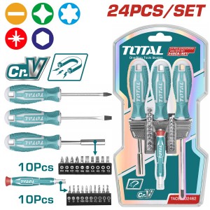 TOTAL ΣΕΤ ΚΑΤΣΑΒΙΔΙΑ ΜΑΓΝΗΤΙΚΑ & ΜΥΤΕΣ 24ΤΕΜ (TACSD302462)