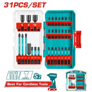 TOTAL ΕΠΑΓΓ. ΣΕΤ ΜΥΤΕΣ ΜΑΥΡΕΣ ΧΤΥΠΗΤΕΣ 31ΤΕΜ (TACSDL11306)