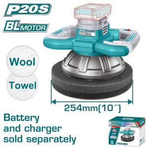 TOTAL ΕΠΑΓΓ. ΑΛΟΙΦΑΔΟΡΟΣ ΜΠΑΤ. Li-ion 20V ΧΩΡΙΣ ΜΠΑΤΑΡΙΑ & ΦΟΡΤΙΣΤΗ (TOPLI202548)
