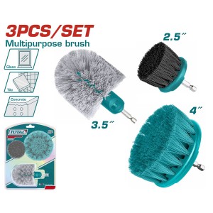 TOTAL ΕΠΑΓΓ. ΣΕΤ ΒΟΥΡΤΣΕΣ ΚΑΘΑΡΙΣΜΟΥ ΔΡΑΠΑΝΟΥ 1/4