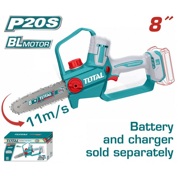 TOTAL ΕΠΑΓΓ. ΑΛΥΣΟΠΡΙΟΝΟ ΚΛΑΔ. ΜΠΑΤ. Li-ion 20V / 8
