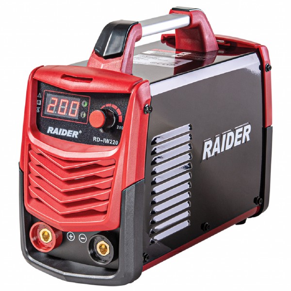 RAIDER Ηλεκτροσυγκόλληση inverter RD-IW220 200A 077214 RAIDER Ηλεκτροσυγκόλληση inverter RD-IW220 200A 077214