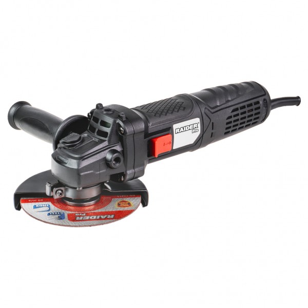 RAIDER Γωνιακός τροχός 125mm 1200W με ρύθμιση στροφών RDP-AG75 Black Edition 020307 RAIDER Γωνιακός τροχός 125mm 1200W με ρύθμιση στροφών RDP-AG75 Black Edition 020307