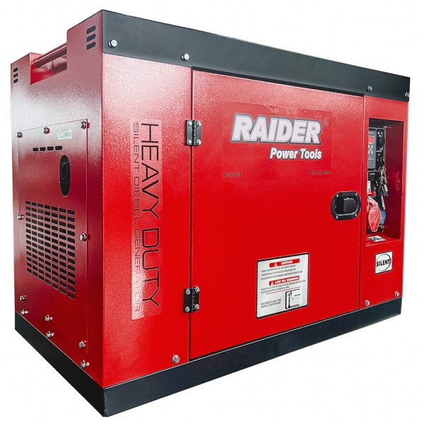 γεννήτρια πετρελαίου 12kva τριφασική raider rd-gg15