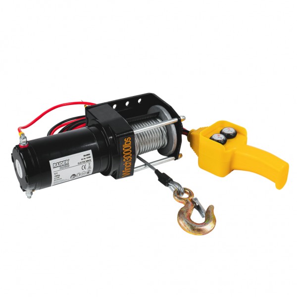 RAIDER Ηλεκτρικός εργάτης συτοκινήτου 12V με δυνατότητα έλξης 1360kg RD-EW09 121609