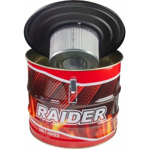 RAIDER Σκούπα στάχτης 1000W με κάδο 18lt RD-WC02N 090304 RAIDER Σκούπα στάχτης 1000W με κάδο 18lt RD-WC02N 090304