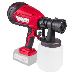 RAIDER R20 Solo Πιστόλι βαφής ηλεκτρικό 20V με δοχείο 1L RDP-CSGC20 074203