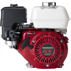 Κινητήρας Βενζίνης Τετράχρονος HONDA GX 200Q - 6.5HP - 196CC - Σφήνα 19mm - Με Χειρόμιζα