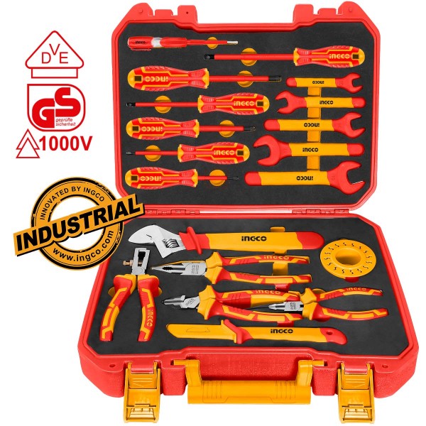 Εργαλείων Ηλεκτρολόγου VDE Σετ 19 τεμ. Εργαλείων Ηλεκτρολόγου VDE Σετ 19 τεμ.