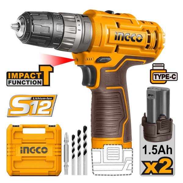 Κρουστικό Δραπανοκατσάβιδο Μπαταρίας 12V Li-Ion 20Nm Κρουστικό Δραπανοκατσάβιδο Μπαταρίας 12V Li-Ion 20Nm