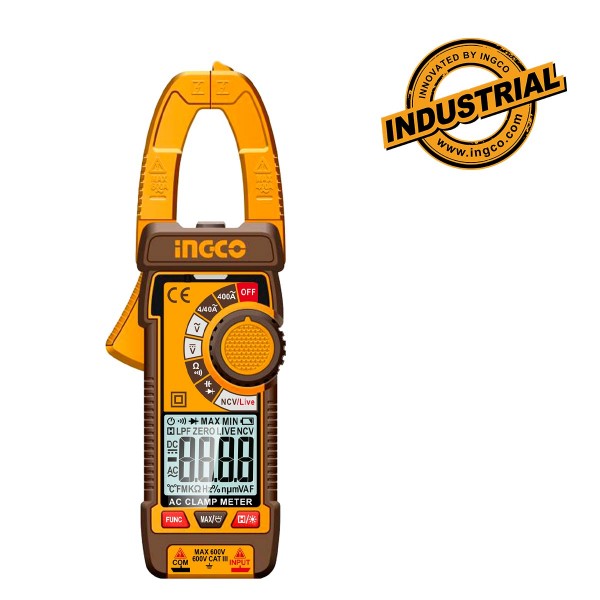 Αμπεροτσιμπίδα Ψηφιακή 400A AC/DC/ True RMS/ NCV με Ακροδέκτες Αμπεροτσιμπίδα Ψηφιακή 400A AC/DC/ True RMS/ NCV με Ακροδέκτες