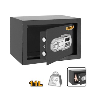 Χρηματοκιβώτιο Ξενοδοχείου με Ψηφιακό Κλείδωμα και Κλειδί Μ20xΠ31xΥ20cm 6.4kg