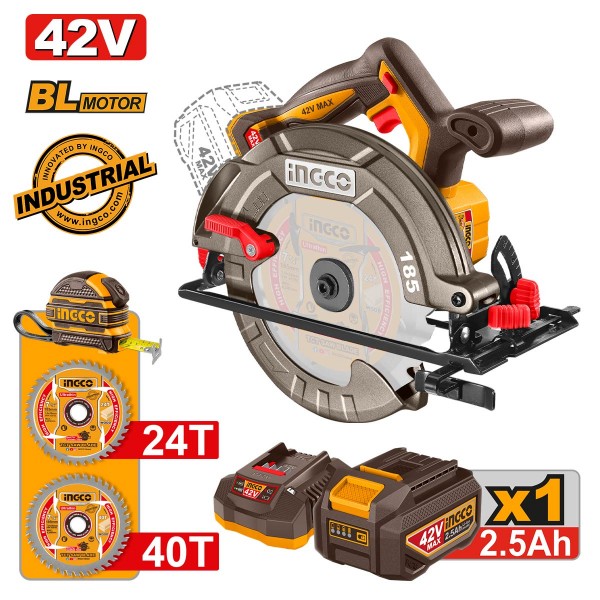 Δισκοπρίονο Μπαταρίας 42V Li-Ion Φ 185mm Δισκοπρίονο Μπαταρίας 42V Li-Ion Φ 185mm