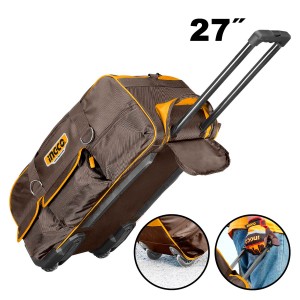 Εργαλειοθήκη Τσάντα με Τηλεσκοπική Λαβή και Ρόδες 27