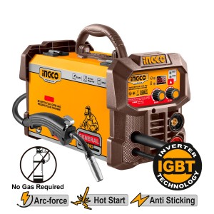 Ηλεκτροκόλληση Inverter 130Α Σύρματος Χωρίς Αέριο MIG/MMA