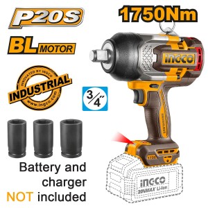 Κρουστικό Μπουλονόκλειδο Μπαταρίας 20V Li-Ion SOLO 1750-2100Nm