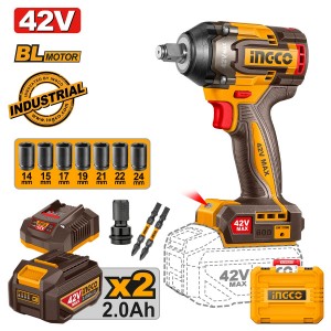 Μπουλονόκλειδο Κρουστικό Μπαταρίας 42V Li-Ion 600-750Nm