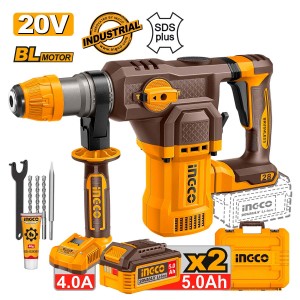 Πιστολέτο Περιστροφικό Κρουστικό Σκαπτικό Μπαταρίας 20V Li-Ion 4.5J Φ28mm