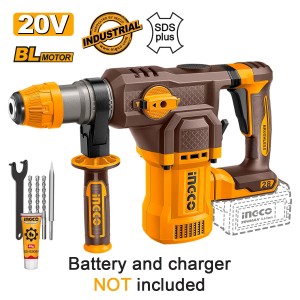 Πιστολέτο Περιστροφικό Κρουστικό Σκαπτικό Μπαταρίας 20V Li-Ion SOLO 4.5J Φ28mm