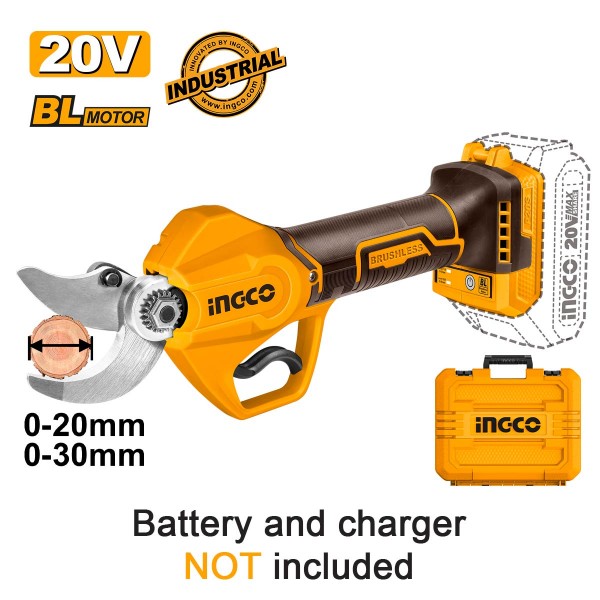 Ψαλίδι Κλαδέματος Μπαταρίας 20V Li-Ion SOLO +Βαλίτσα