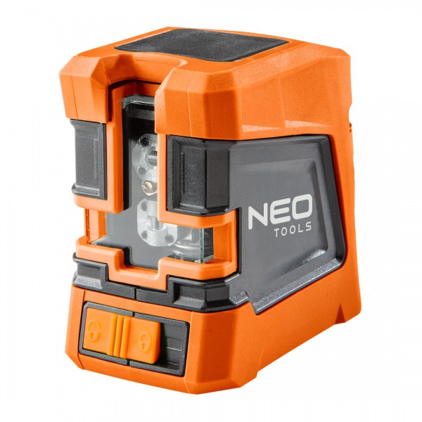 NEO TOOLS Αλφάδι laser γραμμικό κόκκινης δέσμης 75-101